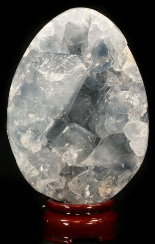 Crystal Filled Celestine (Celestite) Egg #41704